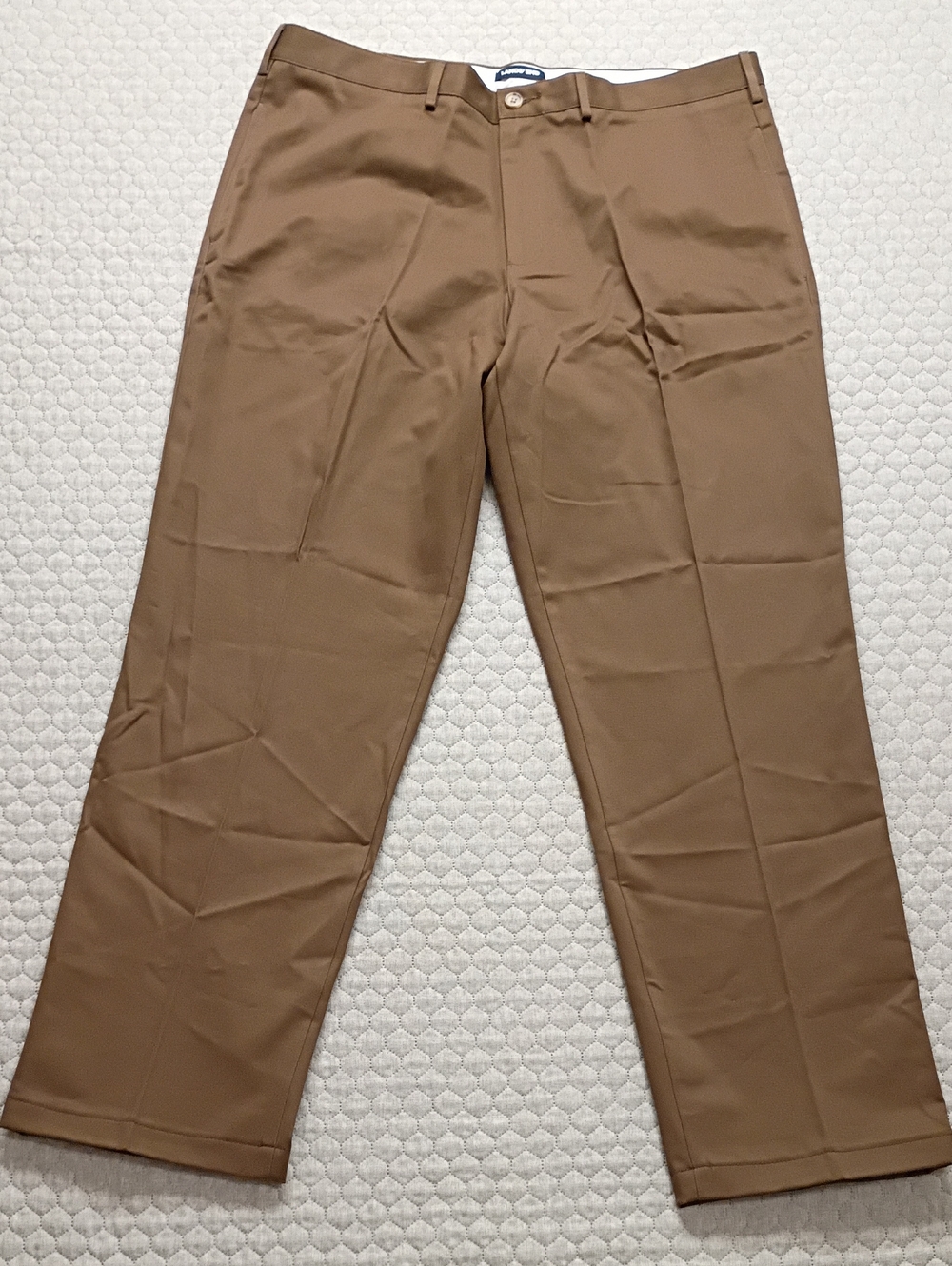 Land's End Chinos Men's 40x33 Traditional Fit Brown